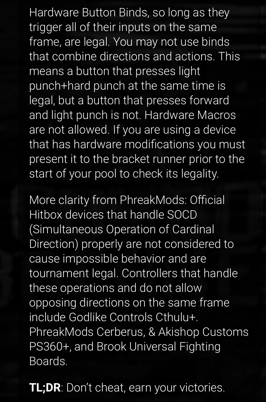 HiFight(ハイファイト) on Twitter breaker controller rules https//t