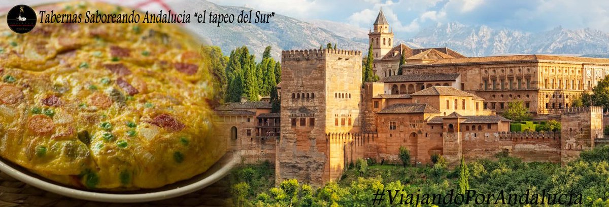 Seguimos con Granada y su representativa tortilla de Sacromonte, donde la mezcla de productos cárnicos con las verduras es una exquisitez. 🍳🌄#ViajandoPorAndalucía #Granada #eltapeodelSur #Tapear 🍻