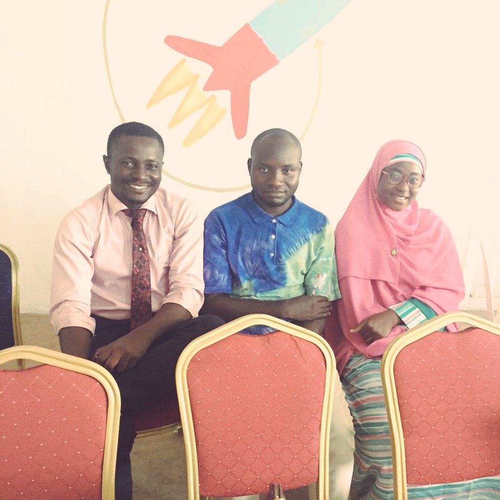 OyinbolajiAjet's tweet photo. From the Right:
@Sameehade (Gen. Sec. "Ikere LGA" Representing Ikere President)*
Akin (President "Oye LGA")
@OyinbolajiAjet (President "Ado LGA")
#Build2Build
#SDGs
#BlogsSDGs https://t.co/qEm9OmniUR