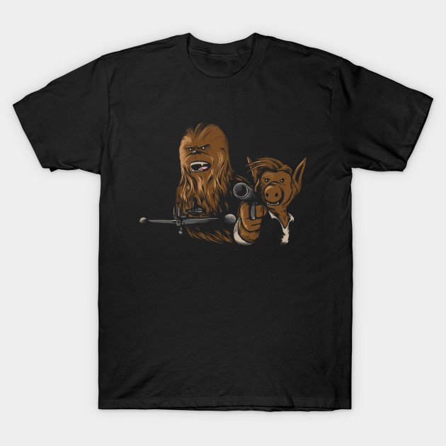 theshirtlist's tweet photo. Alf Solo and friend T-Shirt - https://t.co/YbeonOUOfS Star Wars T-Shirt from @alberto83aj &amp; @teepublic for just $13! https://t.co/LyyoKNJmBl