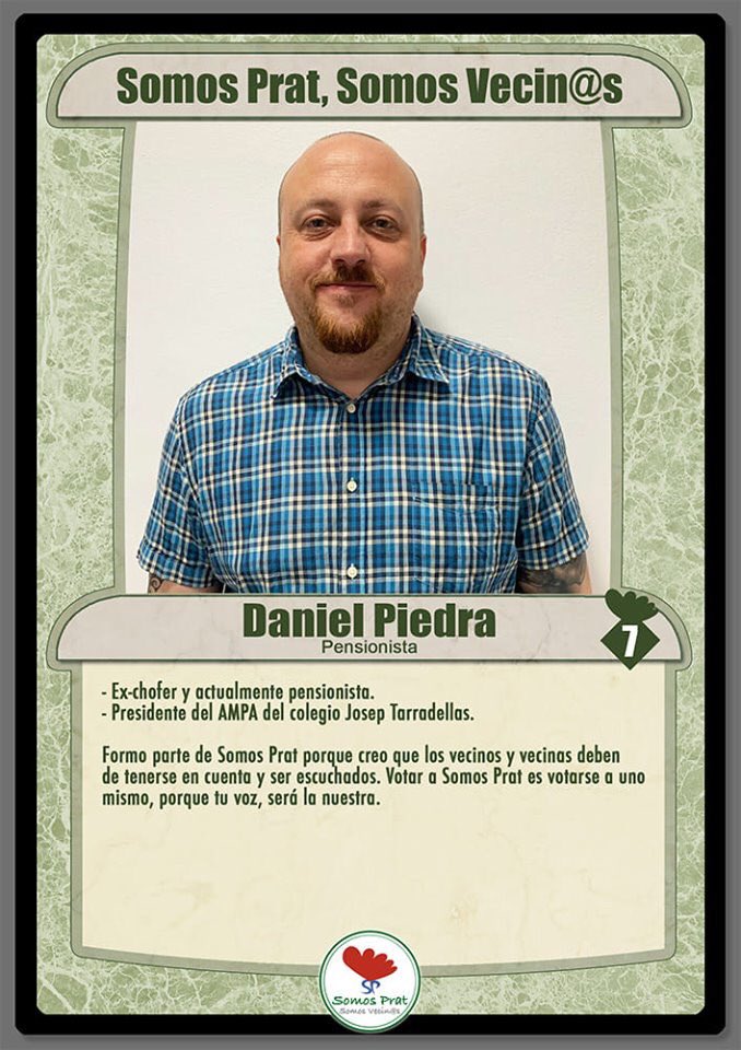 somosprat's tweet photo. Él es Daniel Piedra, nuestro Nº7, dinámico y muy entusiasta, seguro que con él llegaremos al nivel Super. https://t.co/FlWjXUp6tY