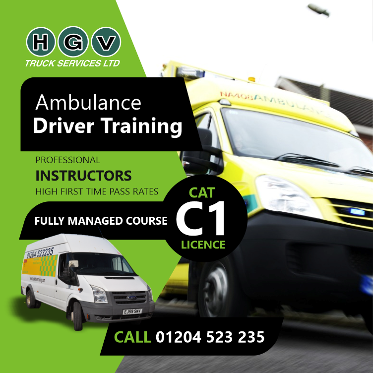 hgvtraining's tweet photo. Learn how to drive an Ambulance 🚑 and pass your Cat C1 test FAST. Call Ken today on 01204 523 235 or visit https://t.co/SKkjFNqDzo | #CatC1 #AmbulanceLessons #AmbulanceDriving #Paramedic #AmbulanceTechnician https://t.co/ZZB6fDvf9F