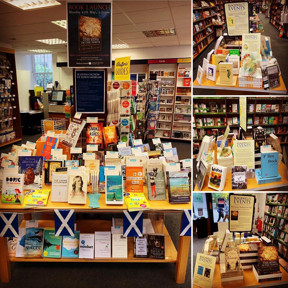 BlackwellsAbdn's tweet photo. All setup and ready for the start of #mayfest19 @aberdeenuni 

We have 5 different events happening in the branch over the next 5 days and we would be delighted if you could attend.

Full event details below

https://t.co/F2gwvFalbA https://t.co/xFfFu9kbZa