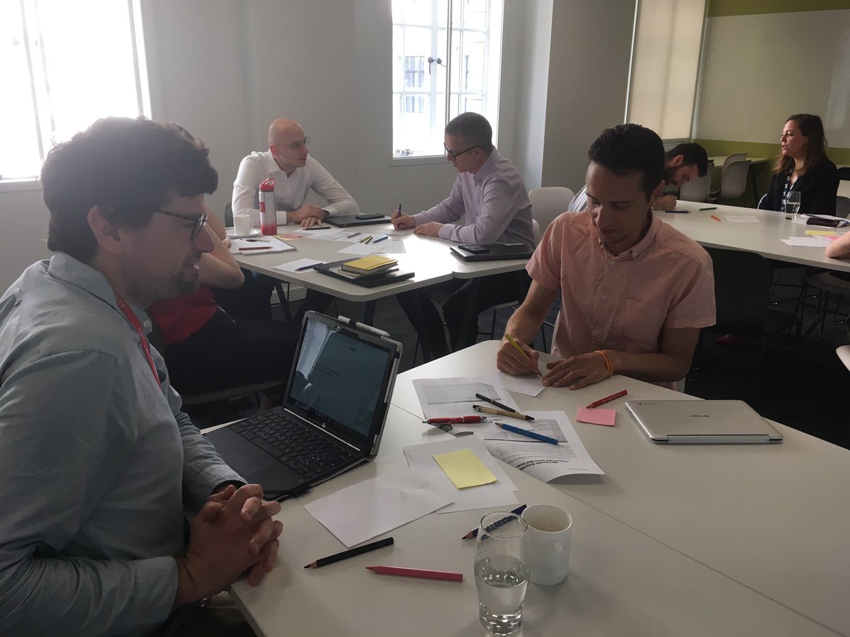 DrSallyEverett's tweet image. We are up and running @kingsbschool with our second Education Symposium and Jayne is now on talking active learning @kingsacademykcl . Love your portraits of each other too! Our #Cocreated class register! #education