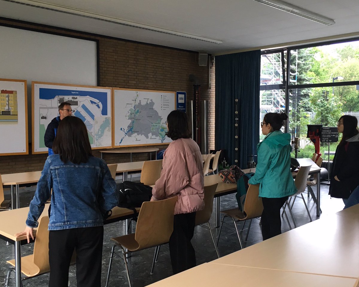 Boom_Renewables's tweet photo. Yesterday, learning with my @UniHannover students interesting subjects on solar plants in situ by visiting solar plant for waterworks in Tegel, #Berlin (#solaranlage #WasserwerkTegel). It is a great sample of renewable energy-inclusion in an environment! @Energy_AUB @MSFEA_AUB https://t.co/ATreIZOMqp