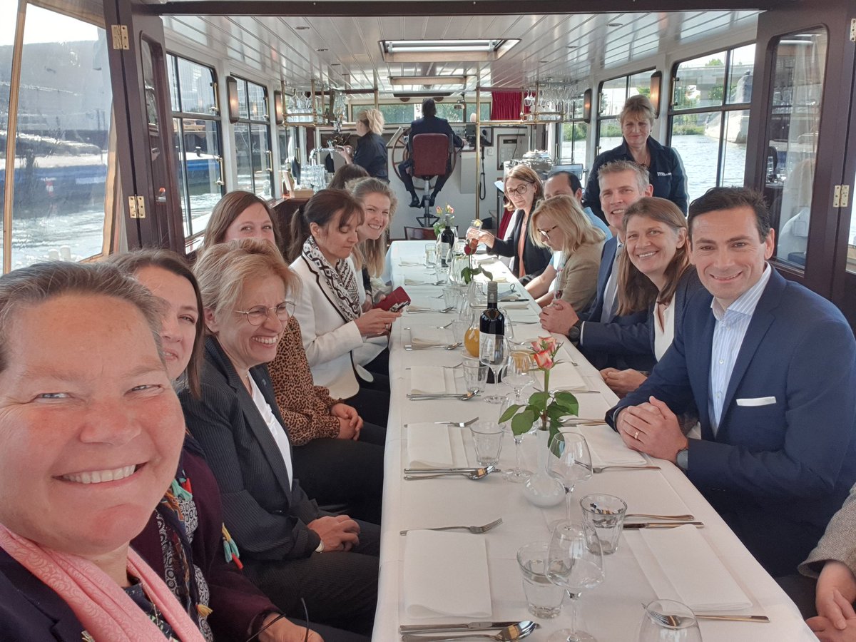 SweAmbVienna's tweet image. #Coremer EU Ambassadors visit to @ProdockAdam and the Amsterdam port. @ZwedeninNL