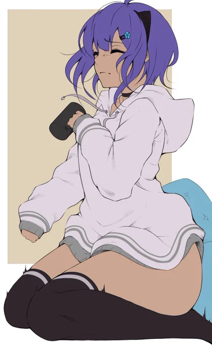 足が痺れた静謐ちゃん途中
#FGO 