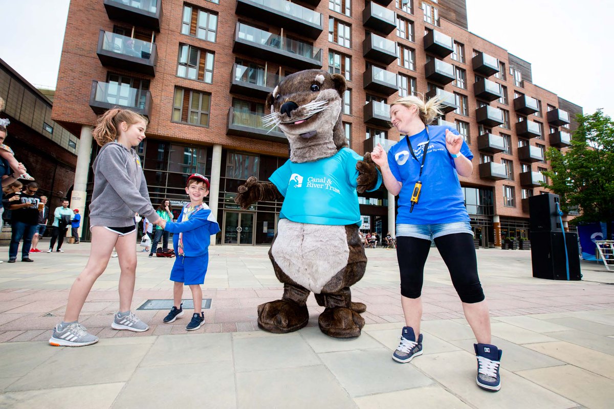 CRTYorkshireNE's tweet photo. Walbut the otter is busy getting his plans together for Leeds Waterfront Festival on the 29th & 30th June! Come see us at Granary Wharf for activities, music, live art, yoga and so much more! @Leeds_WF #LifesBetterByWater #LeedsWF https://t.co/zvTZlvNK11