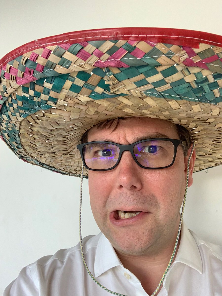 #HatsforHeadway - the only day of the year I get to wear a sombrero in the office ⁦@osborneslawyers⁩