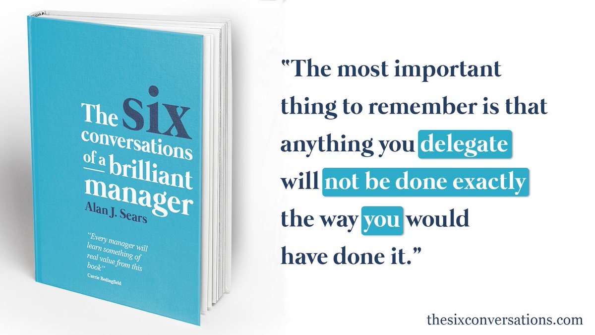 alanjsears's tweet photo. The inspo for #sixconversations came from years working with leaders &amp; managers from all walks of life.

I came to realise that what makes some people way more successful than others is the quality of the conversations they have with others.  

https://t.co/9yUahXD7ZH #newbook https://t.co/G2EUJphd3j