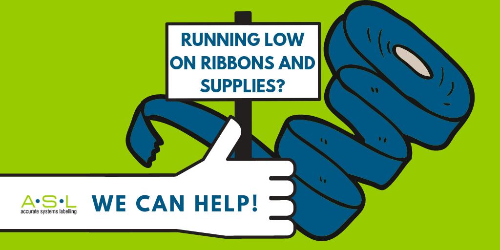 😫 There's nothing worse than running out of printing ribbon and supplies in the middle of a big job!

Don't get caught out! stock up here 👉 zurl.co/nQnr 

#RibbonPrinter #Labelling #PrintingSupplies #ThermalRibbons #Cards #Receipts #LabelPrintersUK