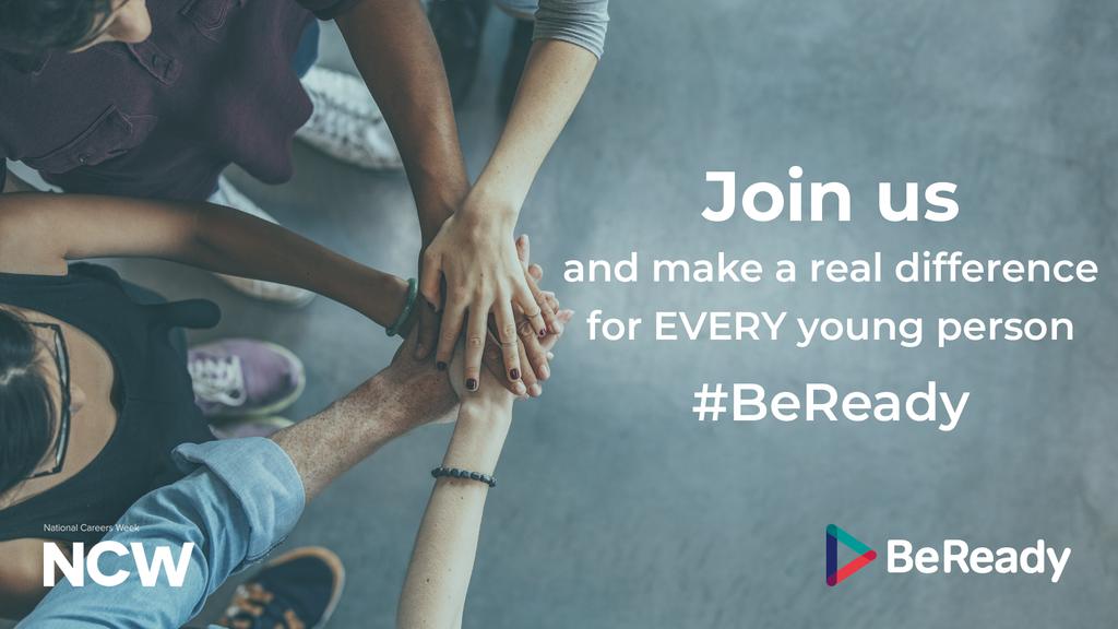CareersWeek's tweet image. 🗣️ALL students regardless of socio-economic background, should be given FREE access to accredited #employability skills training before they leave school.

👥 We are on a mission in partnership with @BeReadySkills 

🎯 Make your pledge NOW:

➡️buff.ly/2Q3xXiV