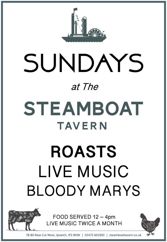 Now serving roast dinners! Live music, roast dinners, bloody Mary’s and loads of great real ale &amp; ciders! #sunday #roasts #pubsunday #beer #bloodymary #beergarden #livemusic