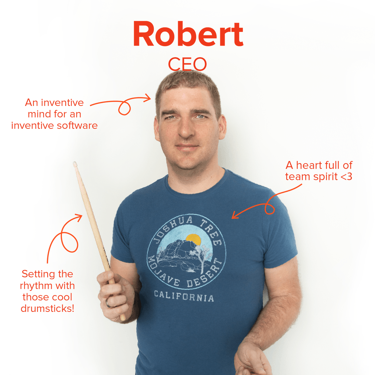 FireStartGlobal's tweet photo. Meet the folks of FireStart! ๐ฅ
Robert is one of the founders of FireStart. Like a drummer, he sets the beat for the company's rhythm. ๐ฅ๐ถ
#firestart #folksoffirestart #music #drummer #rocknroll #ceo #founder #entrepreneur #drums https://t.co/4zyqeMdpSm