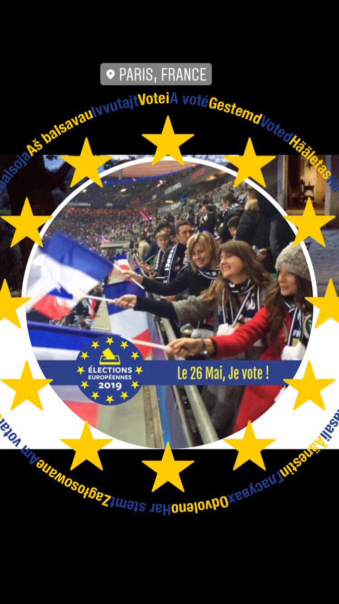 MariVictoire's tweet photo. #Europeennees2019 https://t.co/kdUq5ALY2B