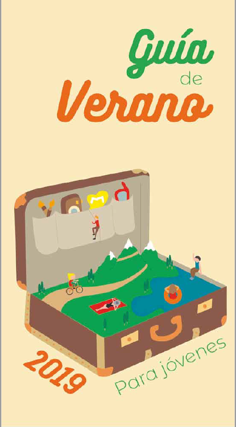 IAJaragon's tweet photo. 🗓️☀️ Ya está disponible la Guía de Verano para Jóvenes 2019, en ella encontrarás más de 150 actividades y programas para disfrutar este verano en #Aragón.
 
Más info 👉 https://t.co/ADv2RIAMS3

#JuventudAragón https://t.co/uqfP0lNwhM