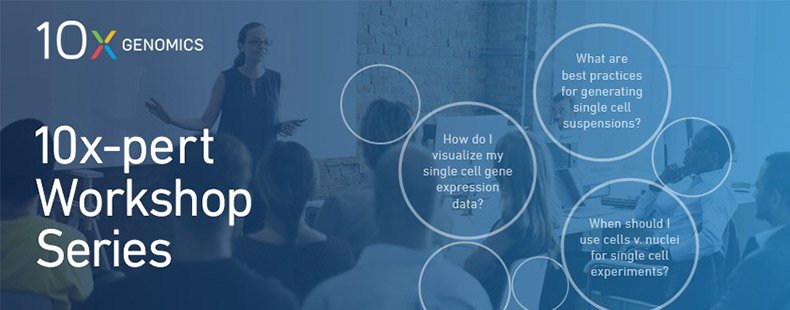 BonsaiAdvanced's tweet image. El 29 de Mayo conecta con los científicos de I+D de 10x Genomics. 
¡Te esperamos en nuestro taller interactivo! Expertos de 10x darán una presentación con una ronda abierta de preguntas y respuestas.
bit.ly/2M5zAhG