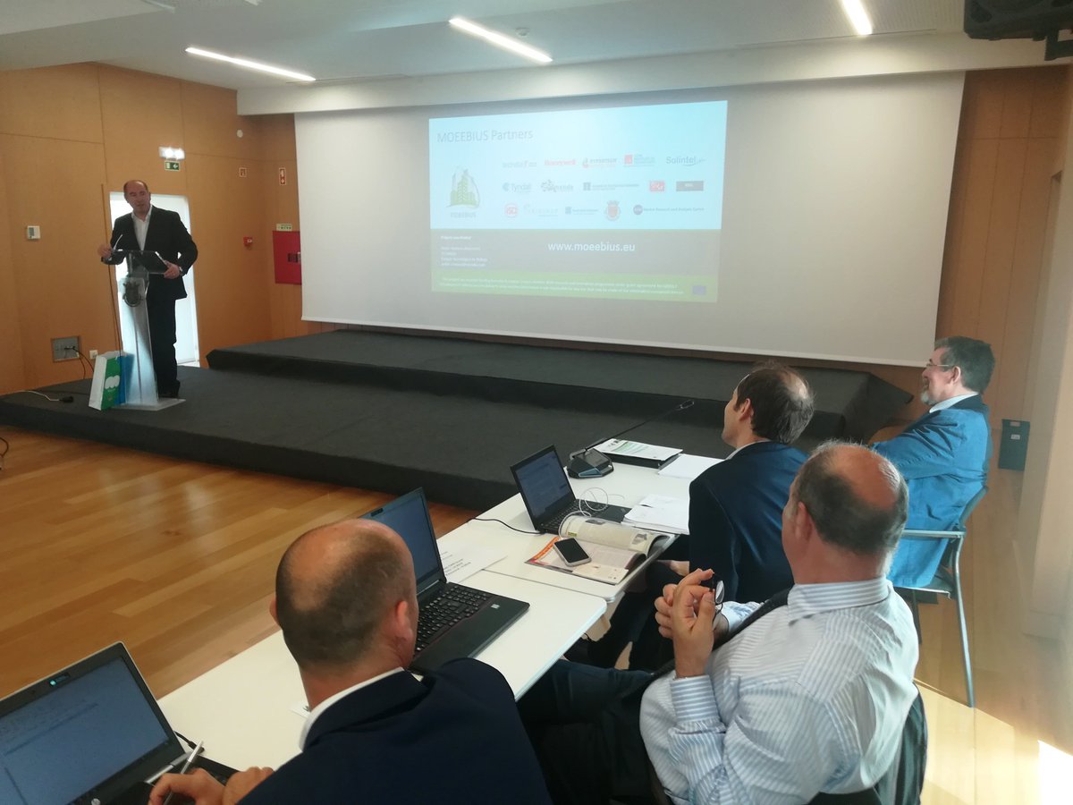 MOEEBIUSproject's tweet image. moeebius.eu/375-moeebius-f…
Grab some photostory of @MOEEBIUSproject Final Review Meeting in Mafra, Portugal.
@EU_BUILDUP @EU_H2020 @PhilippeMoseley #energyefficiency #DemandRespons #EnergyManagement