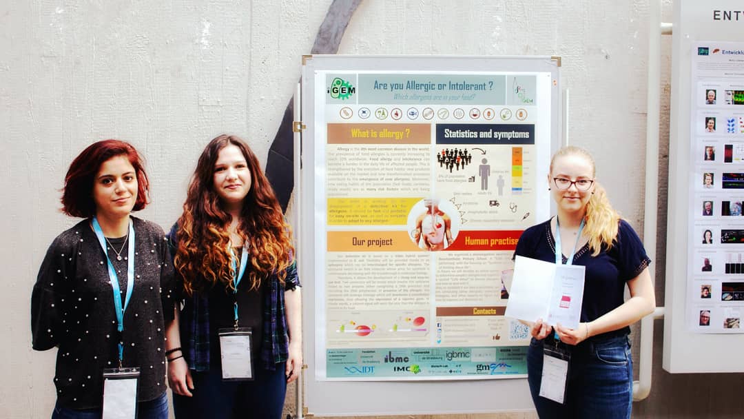 Congratulations to the winner of our poster session: <a href="/IgemStrasbourg/">iGEM Strasbourg</a>! The price is sponsored by <a href="/gasb_synbio/">GASB SynBio</a>, thank you! It is a voucher about 80 € for labor equipment from <a href="/carlrothgmbh/">Carl Roth</a> 😎🔬
Hope you spent it wisely ;)

#postersession #meetup #igem #syntheticbiology