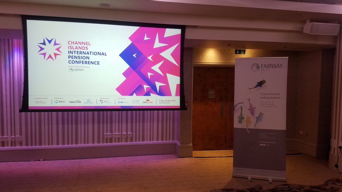 FairwayJersey's tweet image. We&apos;re delighted to be sponsoring the break out sessions @CII_Pensionconf. Really interesting discussions this morning on retiring abroad, post retirement investing and investing for climate change. #CIIPC #pensions #savingsplan