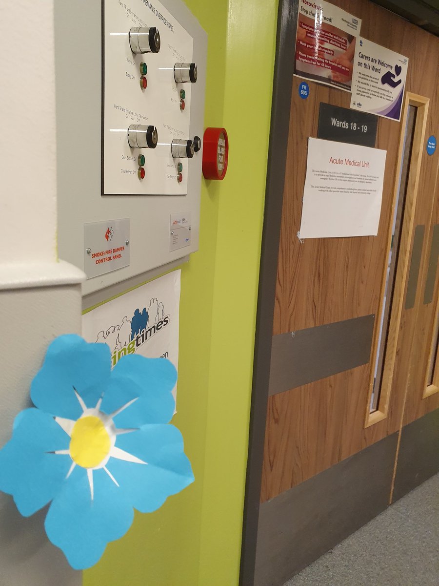Dementia Champions MRI (@demechampionmri) on Twitter photo We also have our Forget Me Not flower trail leading to out hand made craft stall in the <a href="/MFT_MRI/">Manchester Royal Infirmary</a> atrium so please come and help us raise Dementia awarenes! #DementiaActionWeek We also have our Forget Me Not flower trail leading to out hand made craft stall in the <a href="/MFT_MRI/">Manchester Royal Infirmary</a> atrium so please come and help us raise Dementia awarenes! #DementiaActionWeek