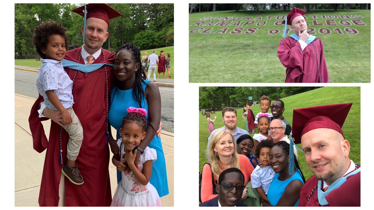 Hey <a href="/Nyarlego/">Beryl O'Neil</a> we made it. MA in Special Ed. Couldn’t have accomplished it without the support from friends/family and the motivation from the others!  13% of the population have grad degrees or higher.
#ramapo2019 #elitistintraining  #continuingeducation #educationalneuroscience