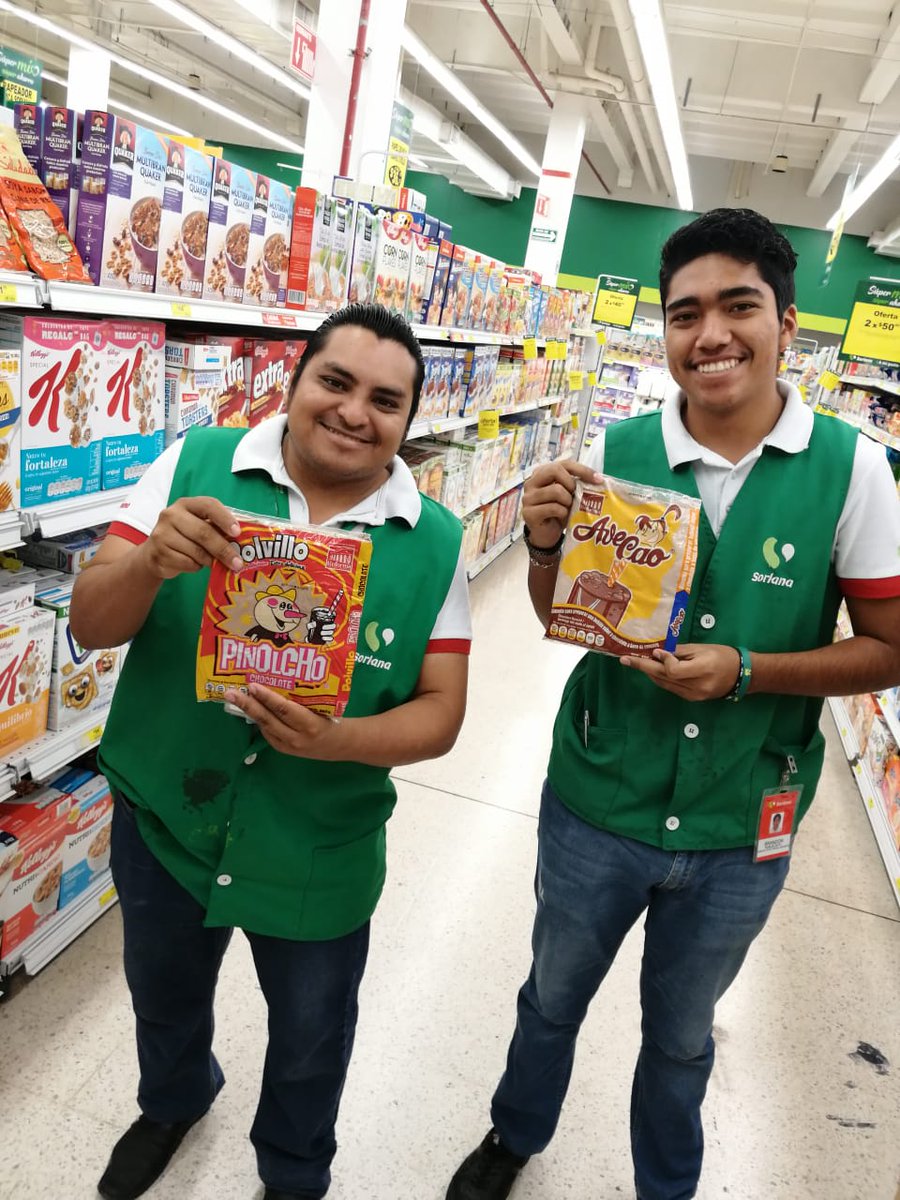 chocolateavecao's tweet photo. Recuerda que ya puedes encontrar nuestros deliciosos productos en las tiendas #Soriana de Ciudad del Carmen! ❤😍 #Avecao #Pinolcho #AvenaPelicano 🎉 Porque #Amifamiliayaminosencanta 🤗 https://t.co/baRe9Y5TPt