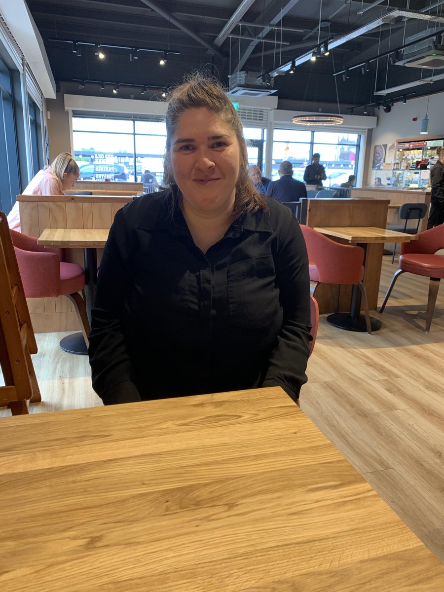 WorkNorthWest's tweet photo. This is Kelly from our Empower Me project, before her interview with @barnardos this morning. We have been working together with Kelly to get her into paid employment, she did brilliantly in the interview and should be very proud of herself! #Mencap #EmployMe #LDWork #Merseyside https://t.co/zqoGZww0rg