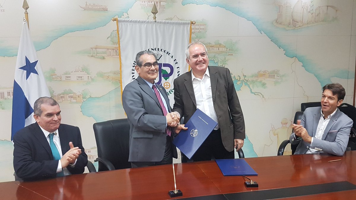 utppanama's tweet photo. El propósito del Convenio Marco de Cooperación entre la UTP y JG Centroamérica S. A.,  es fomentar el intercambio académico y la cooperación. https://t.co/ojiaPLm11f