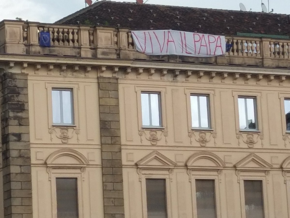 Torino, piazza San Carlo. 24 maggio