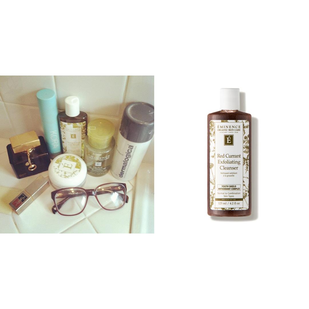 red currant exfoliating cleanser