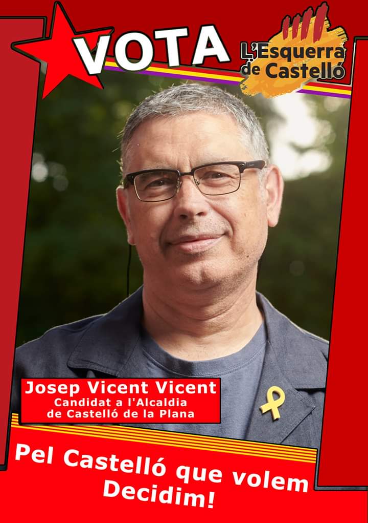 Pel Castelló que volem. Decidim!
#VOTA #26M #EsquerraDeCastelló