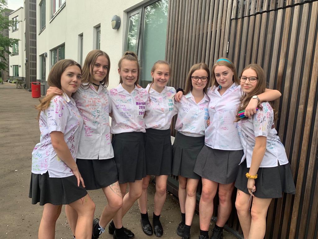 Goodbye to our wonderful Year 11’s!! The school was filled with laughter, obligatory shirt signing, fond memories and ended with a BBQ and ice creams all round! We sincerely wish them all the best for the future and best wishes in their remaining examinations! #classof2019