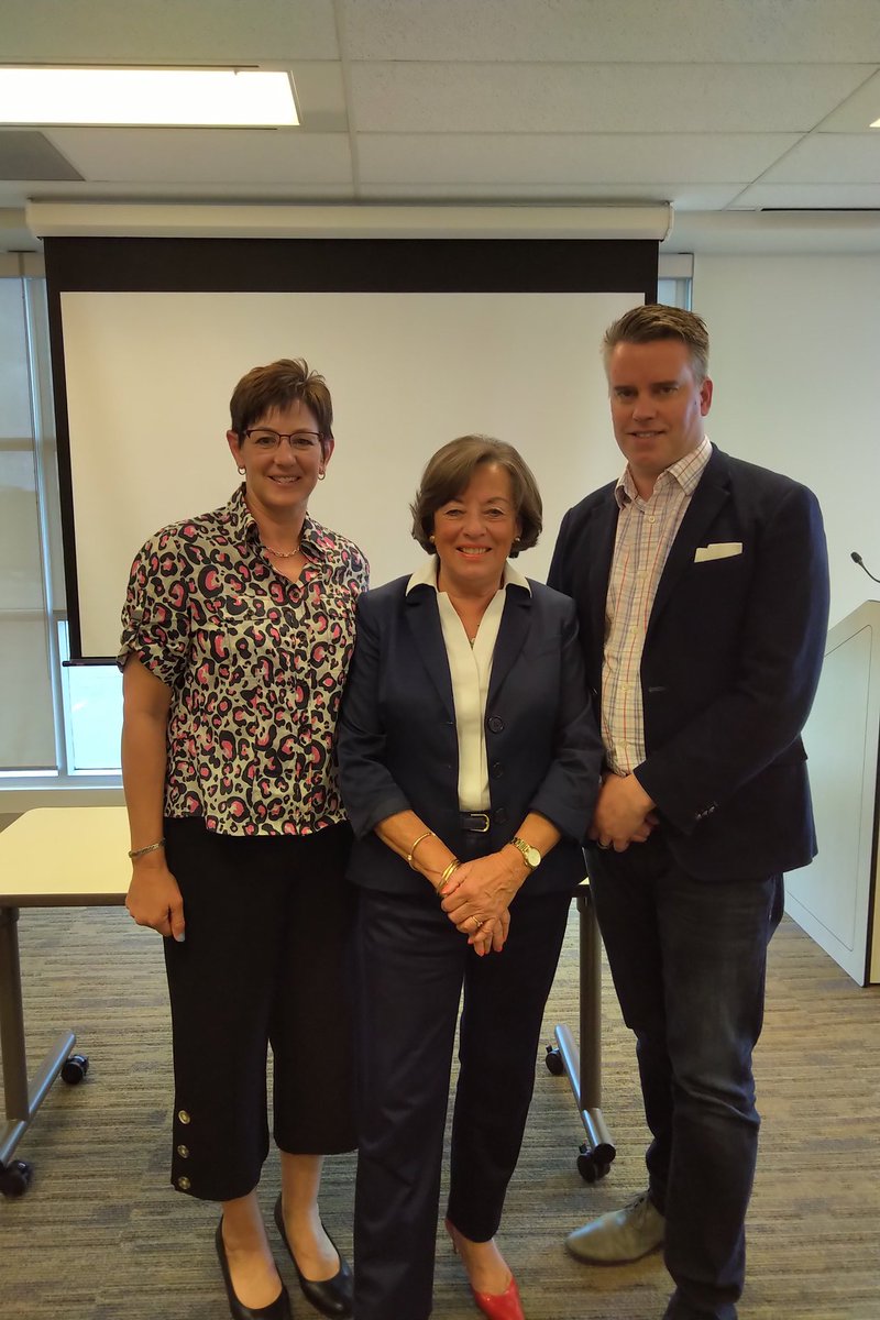 PSHSAca's tweet photo. Lots to celebrate! RT @hvanhulle: Celebrating #safetygroups #saferontario with @WSIB chair Elizabeth Witmer and @RodCookBeSafe @PSHSAca https://t.co/6t5tsOjpzk