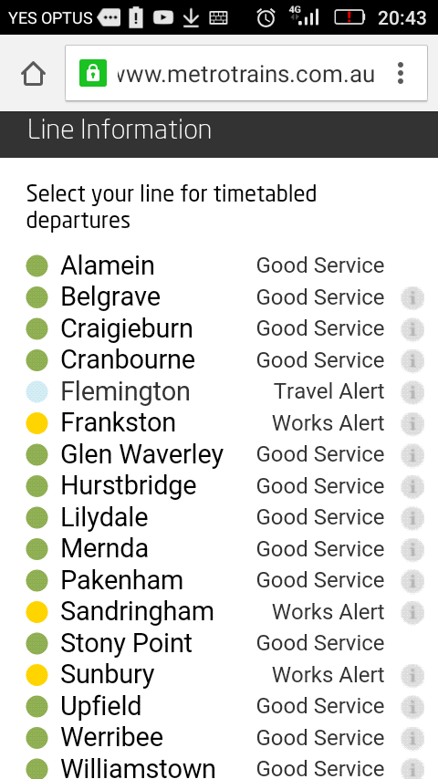craig_halsall's tweet photo. @danielbowen @metrotrains Hmm @metrotrains - no info regarding tonight's #FrankstonLine buses beyond #Mordialloc on screens at #FlindersSt but curious mention of #HurstbridgeLine buses?! https://t.co/MPMfhcwJNM