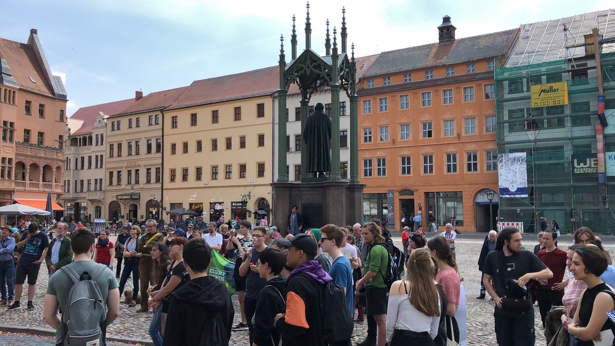 Es geht los! #FridaysForFuture #Wittenberg