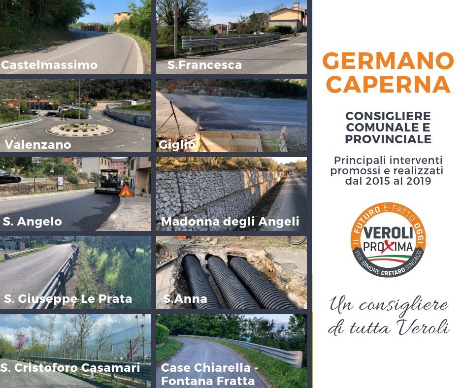 veroliproxima's tweet photo. L’impegno di @GCaperna in questi anni per tutta #Veroli #VeroliProxima #veroli2019 #elezioni2019 #iostoconsimonecretaro https://t.co/XSj5NYkEwM