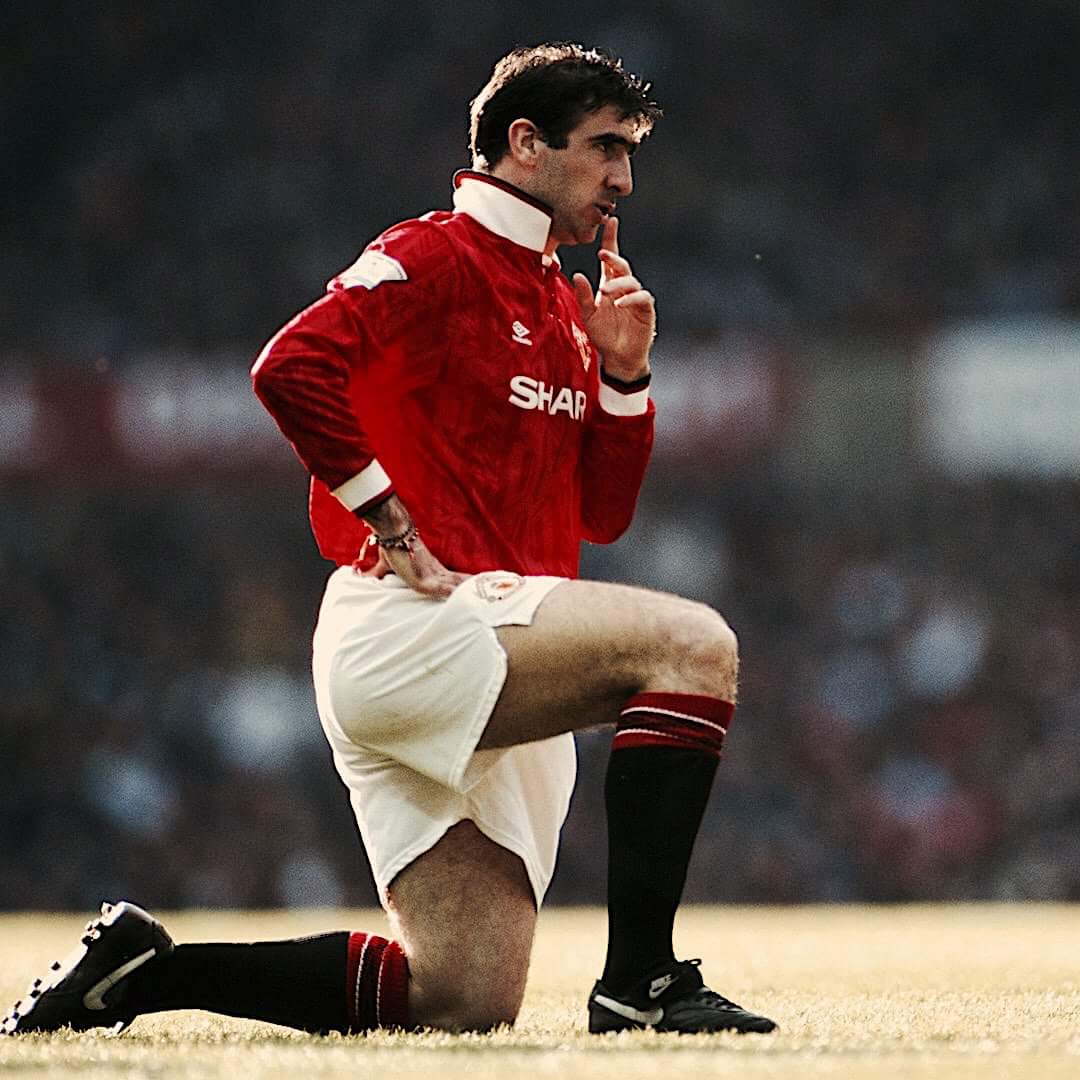 Happy Birthday Eric cantona  if only some of our current players had a fraction of his balls 