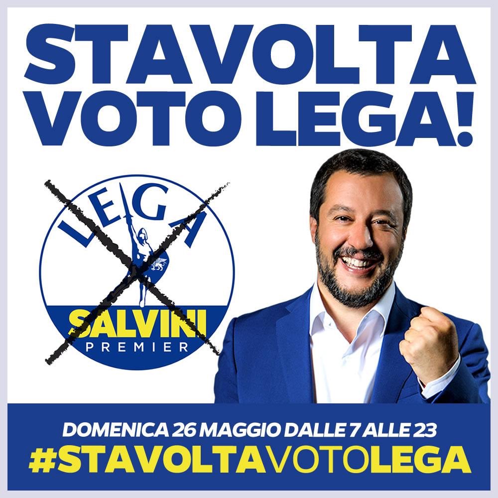 stucchisindaco's tweet photo. #stavoltavotoLega https://t.co/FIbIDWca0K