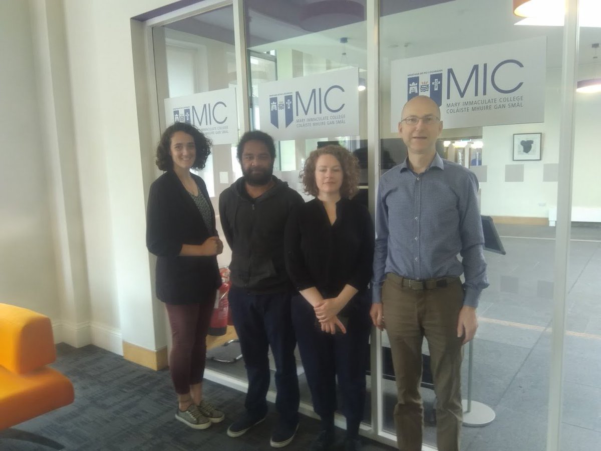 AFEMIC1's tweet photo. UPEC students Anouk Peronnet and Viro Xule visited MIC yesterday. They will soon finish their work placements in Limerick City VTOS, organised as part of the MICEP Erasmus+ project.
@MICLimerick @MICEP4 @cathaldepaor @UPECactus @LCFETCPD @LMKCityVTOS https://t.co/uZ6U6SeffL