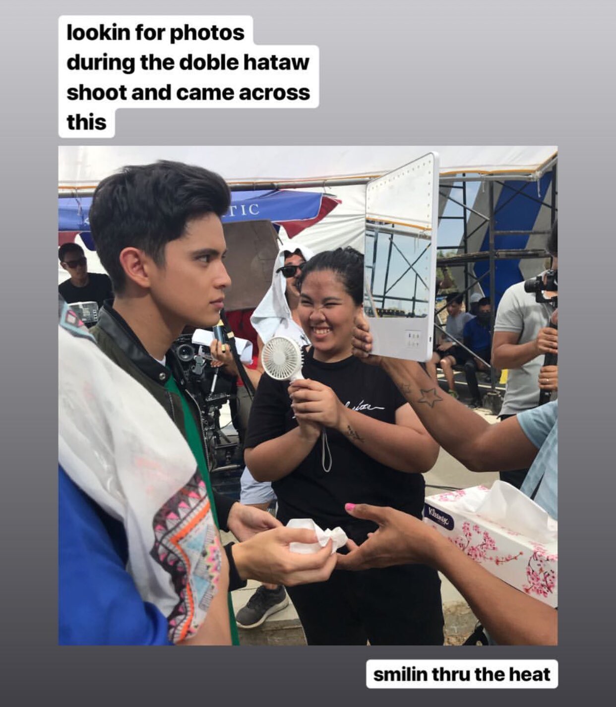 James' REIDers on Twitter: "“Lookin for photos during the doble hataw ...