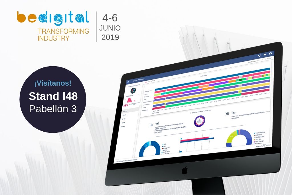 📢Ven a conocernos a la feria #BeDIGITAL
✅Te esperamos del 4 al 6 de junio en el stand I48 (pabellón 3).
🗓️Y el 5 de junio a las 10:30h presentación oficial en el Speaker's Corner. ¡Te esperamos! 
➡️ bit.ly/2Xb3SAR 
#industria #digital #Apps #tecnología #plataforma #IoT