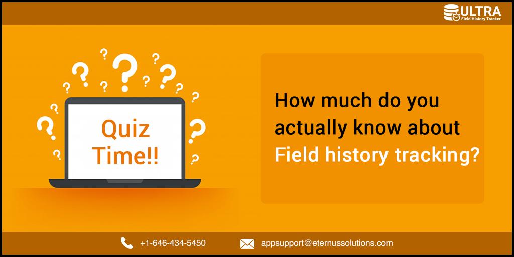 UFHTAuditTool's tweet photo. Where do you stand when it comes to field history tracking knowledge. Test your intellect by taking this small quiz! Retweet and find how your peers do on the quiz! Quiz: https://t.co/7xOCVFu8nc
#salesforce #data #fieldhistory @SalesforceAdmns #quiz https://t.co/IOKS5ekU2o