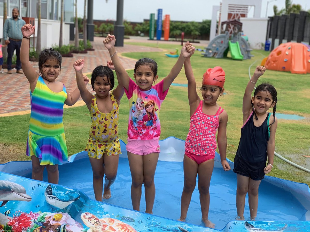 MrisEdu's tweet photo. Rain Dance and Pool Party for Early Years: MRIS, Mohali

Early Years wing at Manav Rachna International School, Mohali, organized a ‘Rain Dance and Pool Party’ for the children. 

#Raindance #Rainfun #Rainactivities #poolparty #poolactivities #earlyyears #mris #manavRachna https://t.co/eqktBGrRG4