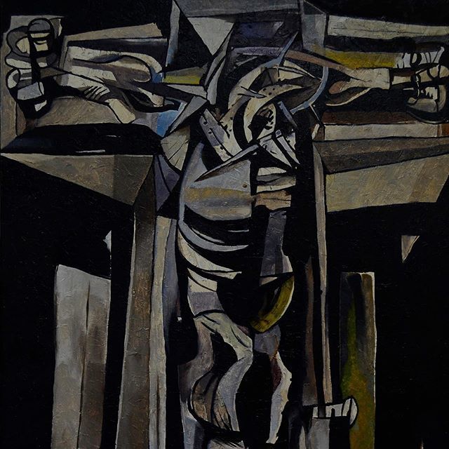 Pagkopya sa likha ng isang dalubhasa. Imitasyon ng 'Krusipiksyon' na serye ni Ang Kiukok.
--
Oleo sa kambas, 2 x 3 talampakan, 2019.
#impasto #artph #angkiukok bit.ly/2EuonAR