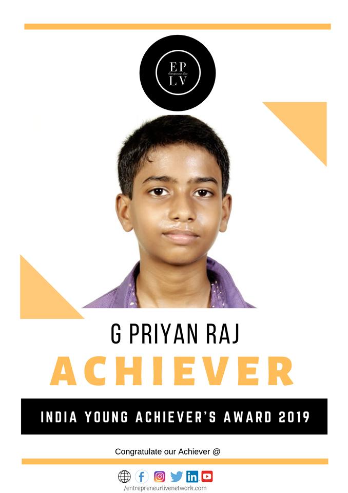 EntrepreneurL10's tweet photo. Congratulations!! India Young Achievers Award 2019 proudly present to G.PRIYAN RAJ,Tamil Nadu, Young Kid with 14 multi types of world Records &amp; social activist.12 types of social awareness to 1212 People,877 Smiling pictures within a hour &amp; many more.
#Mimicry #social #awareness https://t.co/ZRxZXLCYcr