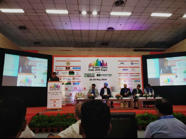nrti_life's tweet photo. 'The Souls of NRTI' are recently visiting '5th Smart Cities India Expo - 2019' as delegates.

It is being organised at Pragati Maidan, New Delhi from May 22-24, 2019.

#NRTI #NAIR #Vadodara #RailUniversity #EducationRailWay #IndianRailways #StudyTours #smartcities #pragatimaidan https://t.co/ZjVnBnZreC