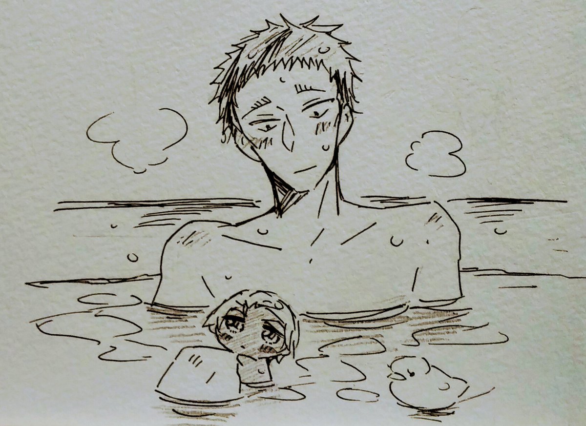 ふるぬいさんとかじゃみさんのバスタイム🛀 