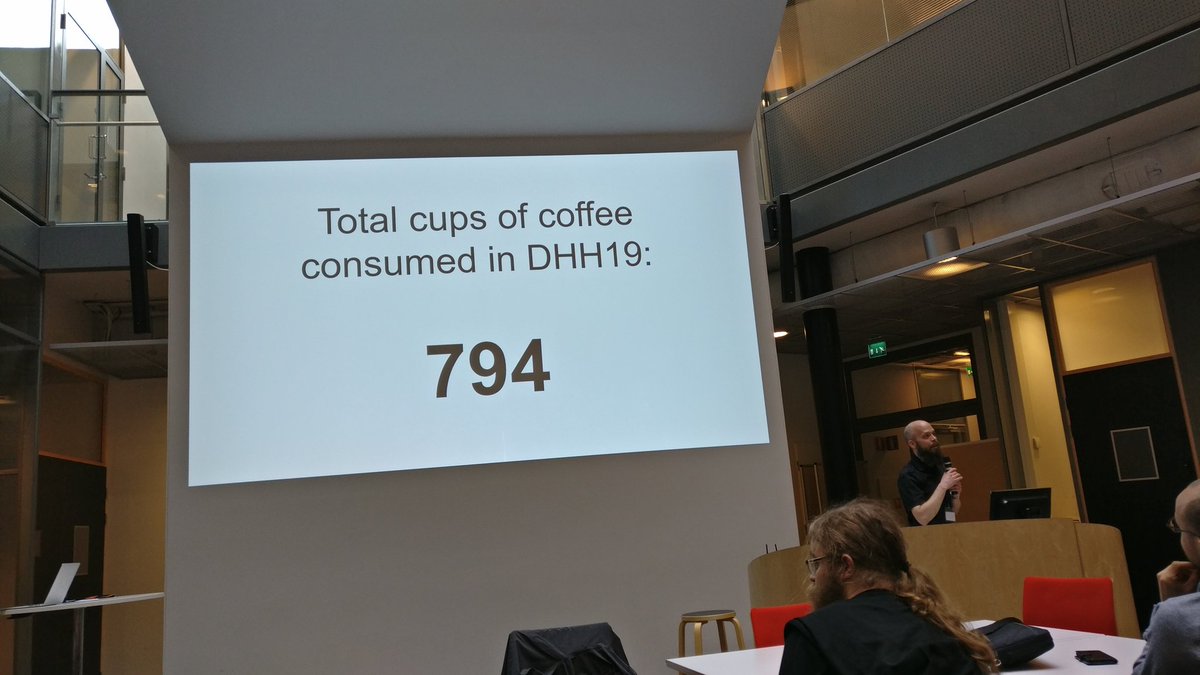 dhh19_EP's tweet photo. Some extremely interesting data coming in at #dhh19 https://t.co/g5ozi0yzOM