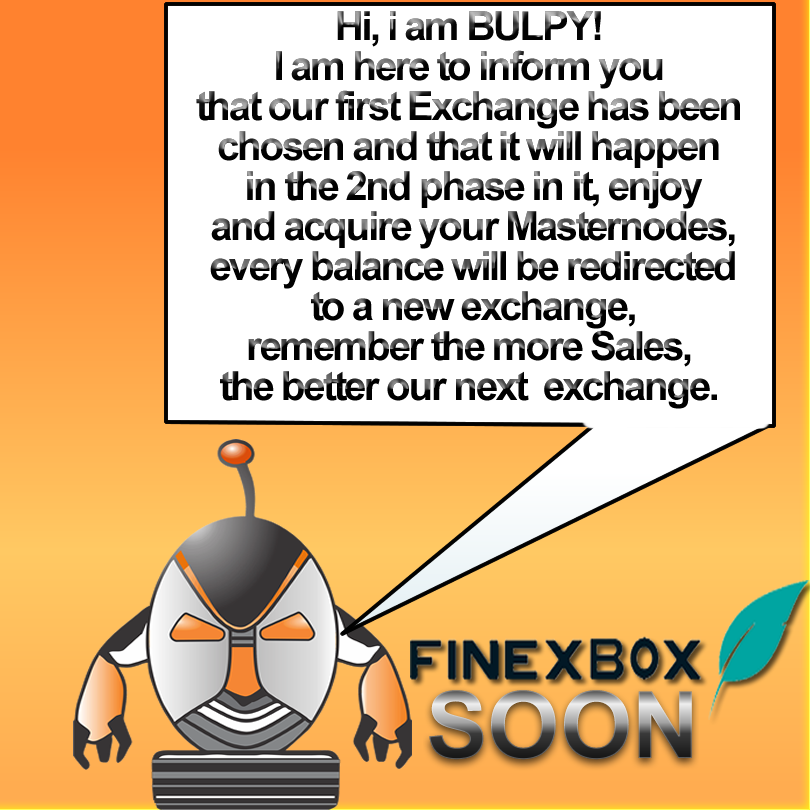 BulpCoin's tweet photo. @finexbox @SkullBCrypto @cryptomasters07 @mnroi_info @MNSTATISTIC @adv2monitor_ON @CryptoHashTank @real_s_pospool 
@BulpCoin live in @finexbox soon. https://t.co/XpK3F6JqOR